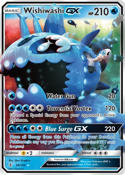 Wishiwashi GX card image