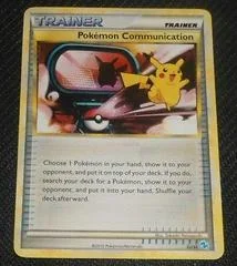 Pokemon Communication card image