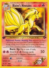 Blaine's Ninetales card image