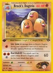 Brock's Dugtrio card image