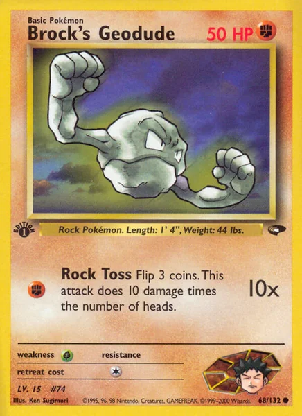 Brock's Geodude card image