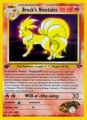 Brock's Ninetales card image