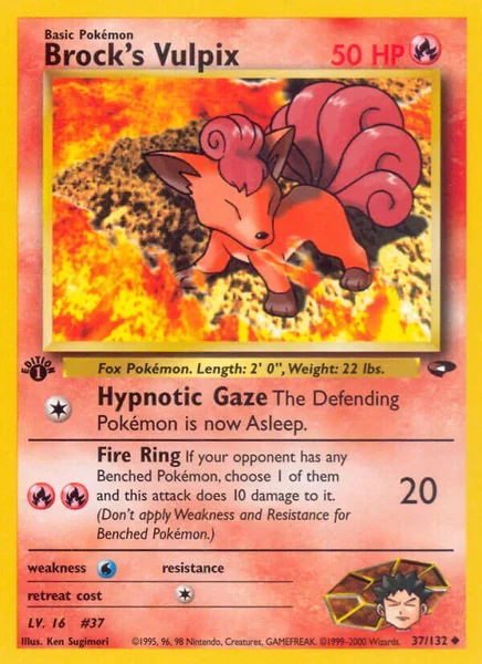 Brock's Vulpix card image