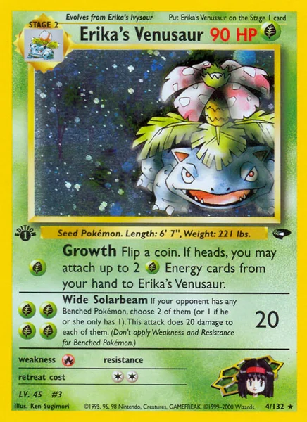 Erika's Venusaur card image