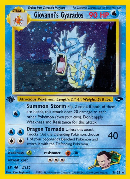 Giovanni's Gyarados card image
