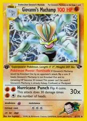 Giovanni's Machamp card image