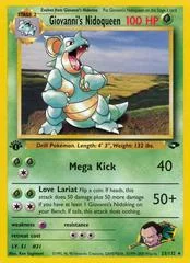 Giovanni's Nidoqueen card image