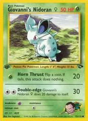 Giovanni's Nidoran card image