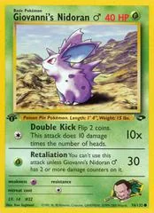 Giovanni's Nidoran card image
