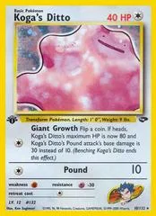 Koga's Ditto card image