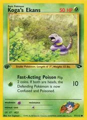 Koga's Ekans card image
