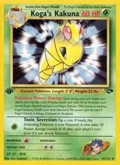 Koga's Kakuna card image