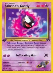 Sabrina's Gastly card image