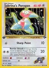 Sabrina's Porygon card image
