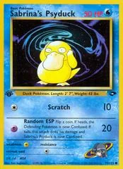 Sabrina's Psyduck card image