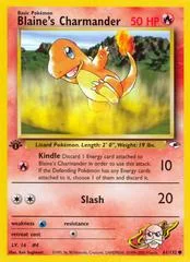 Blaine's Charmander card image