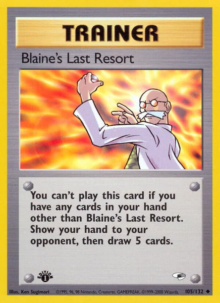 Blaine's Last Resort card image