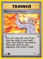 Blaine's Last Resort card image