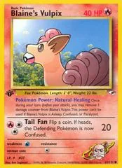 Blaine's Vulpix card image