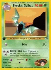 Brock's Golbat card image