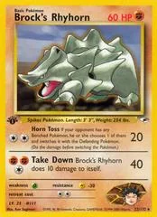 Brock's Rhyhorn card image