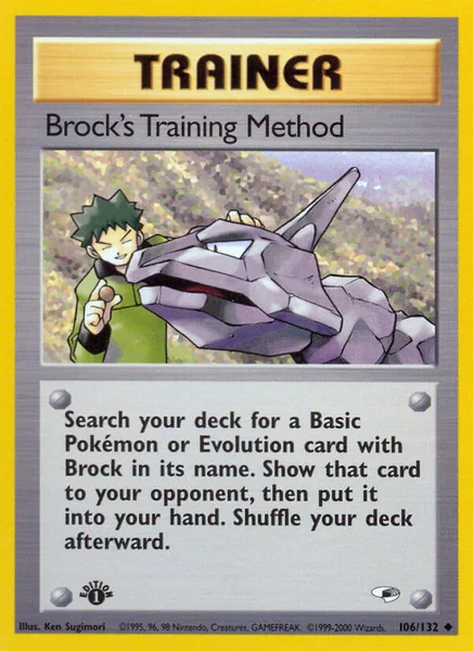 Brock's Training Method card image