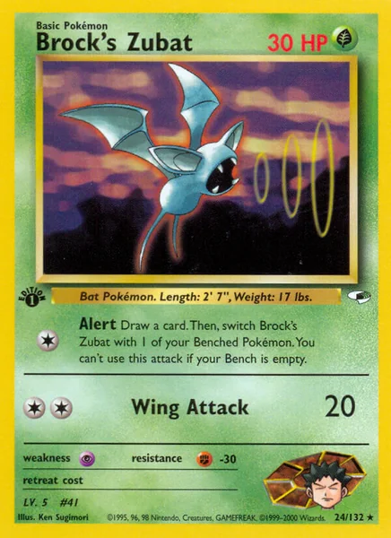 Brock's Zubat card image