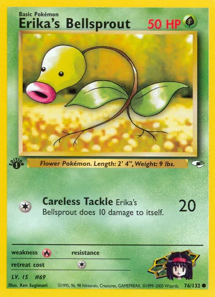 Erika's Bellsprout card image