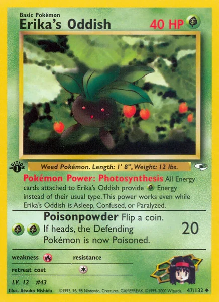 Erika's Oddish card image