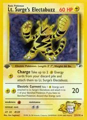 Lt. Surge's Electabuzz card image