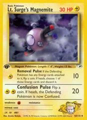 Lt. Surge's Magnemite card image