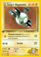 Lt. Surge's Magnemite card image