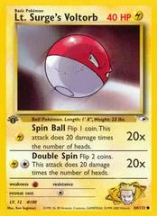 Lt. Surge's Voltorb card image