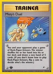 Misty's Duel card image