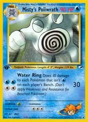 Misty's Poliwrath card image