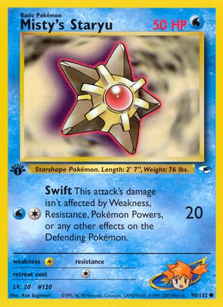 Misty's Staryu card image