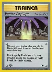Pewter City Gym card image