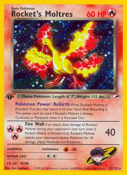Rocket's Moltres card image