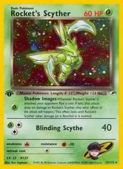 Rocket's Scyther card image