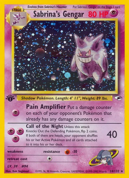 Sabrina's Gengar card image