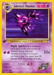 Sabrina's Haunter card image