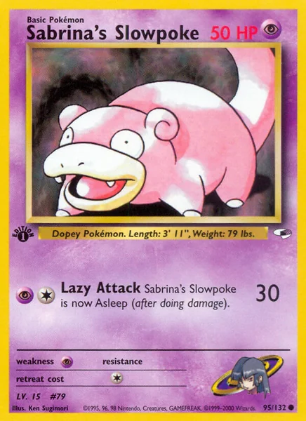 Sabrina's Slowpoke card image