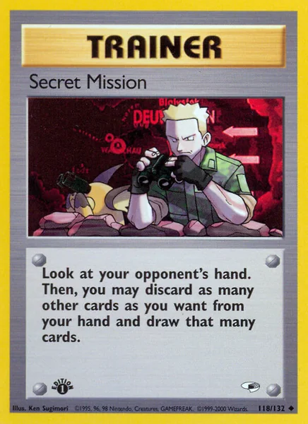 Secret Mission card image