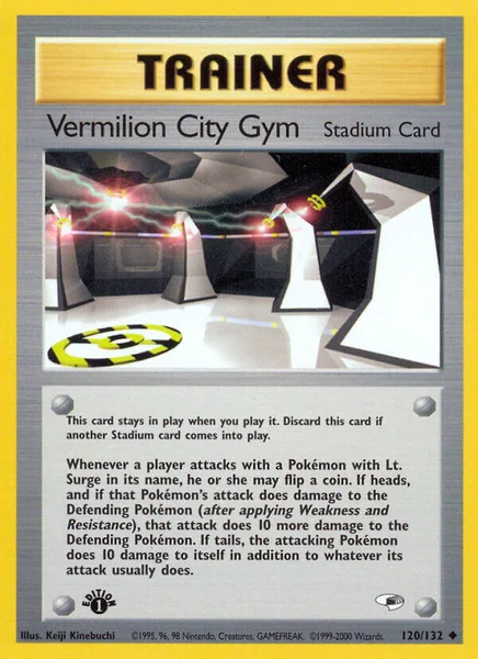 Vermillion City Gym card image