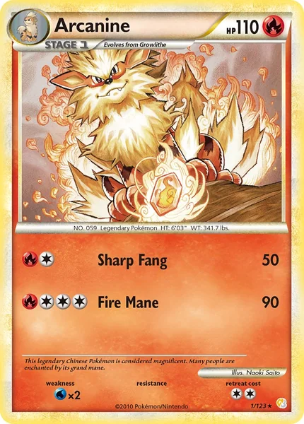 Arcanine card image