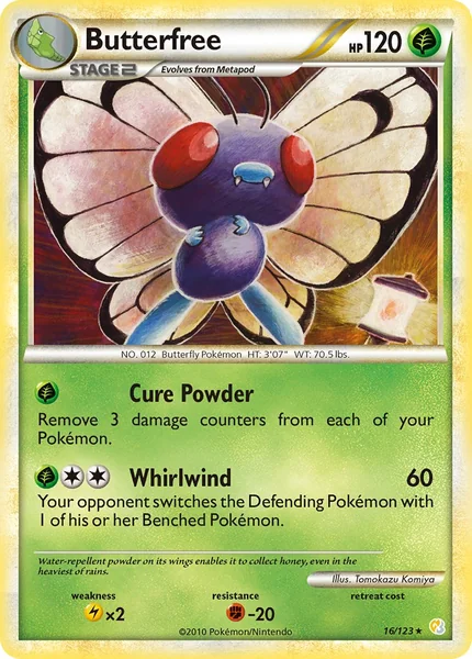 Butterfree card image