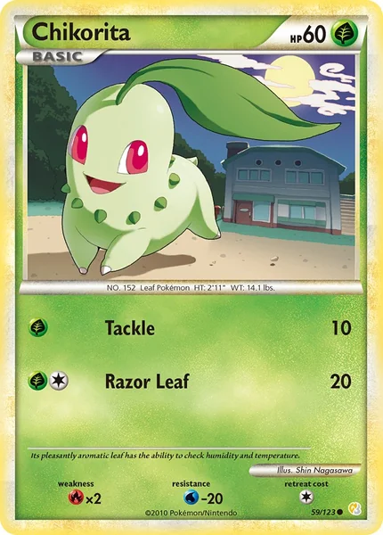 Chikorita card image