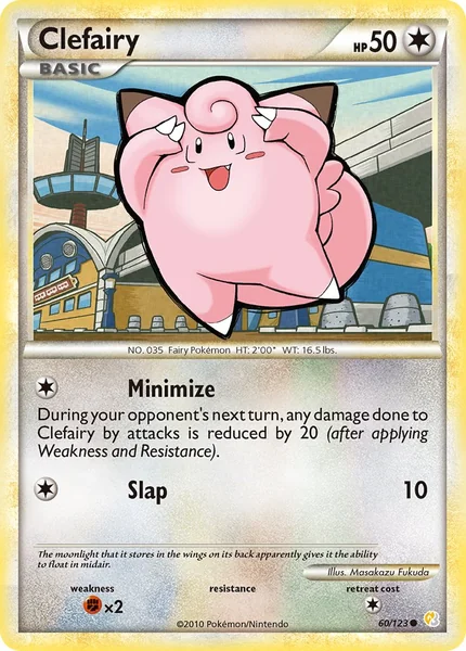 Clefairy card image