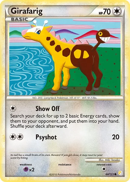 Girafarig card image