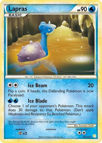 Lapras card image